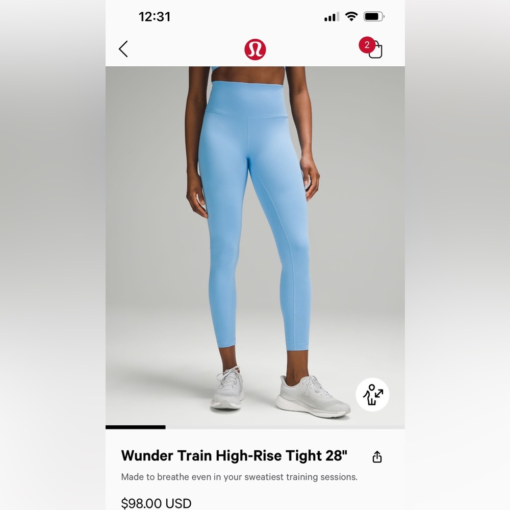 Lululemon Wundertrain Leggings